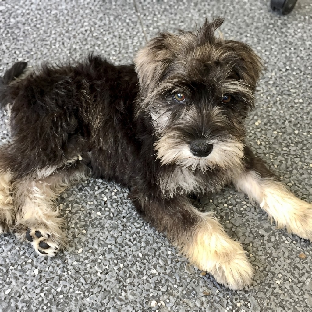 Milo groomed at Ridgeway Dog Grooming Studio, Crawley