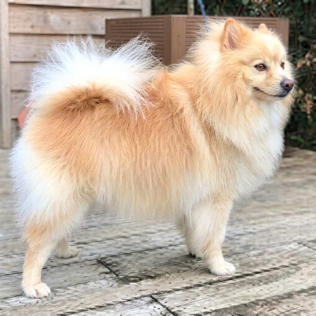 German Spitz groomed at Ridgeway Dog Grooming Studio, Crawley