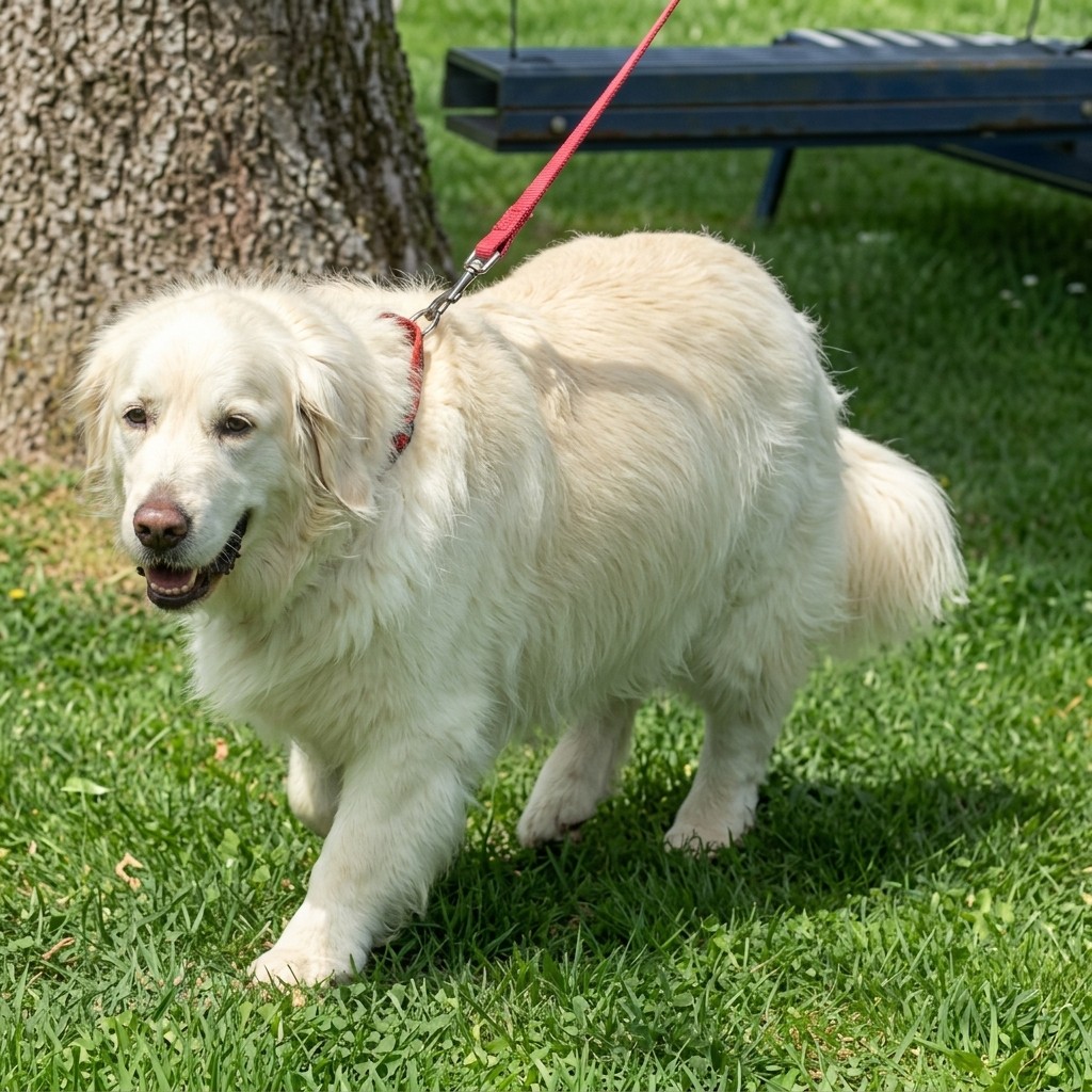 Golden Retriever groomed at Ridgeway Dog Grooming Studio, Crawley