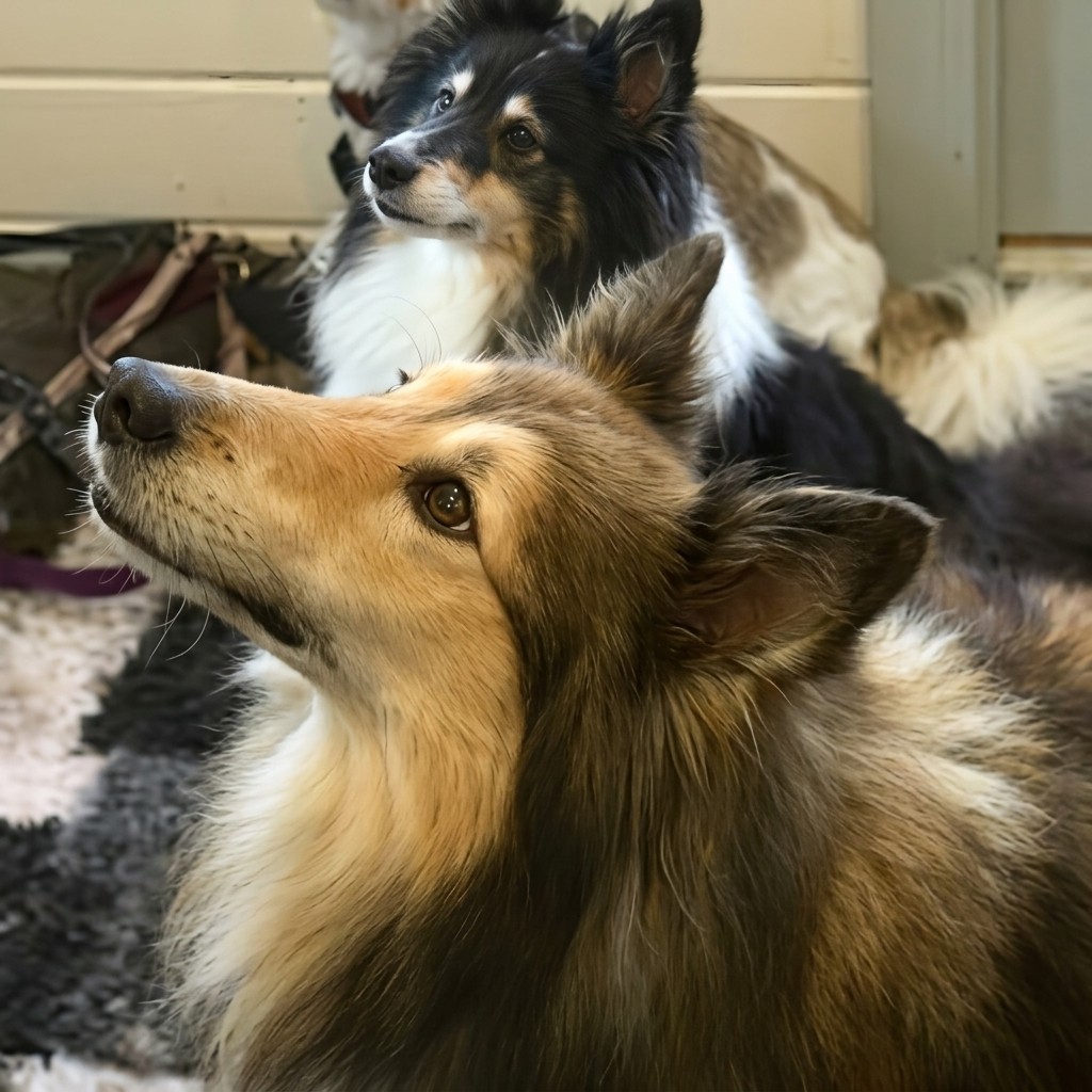 Shelties groomed at Ridgeway Dog Grooming Studio, Crawley
