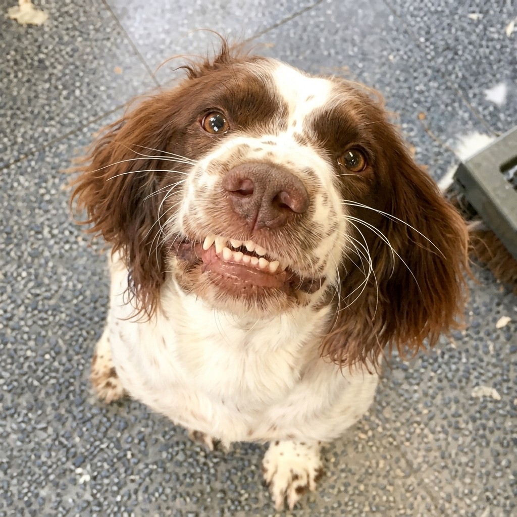 Spaniel groomed at Ridgeway Dog Grooming Studio, Crawley