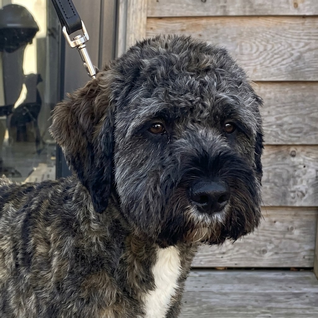 Sproodle groomed at Ridgeway Dog Grooming Studio, Crawley