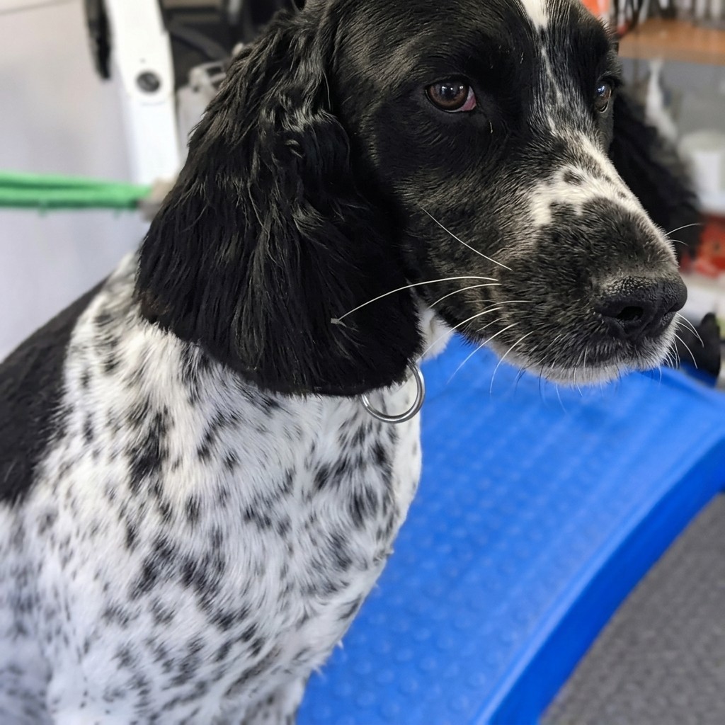 Spaniel groomed at Ridgeway Dog Grooming Studio, Crawley